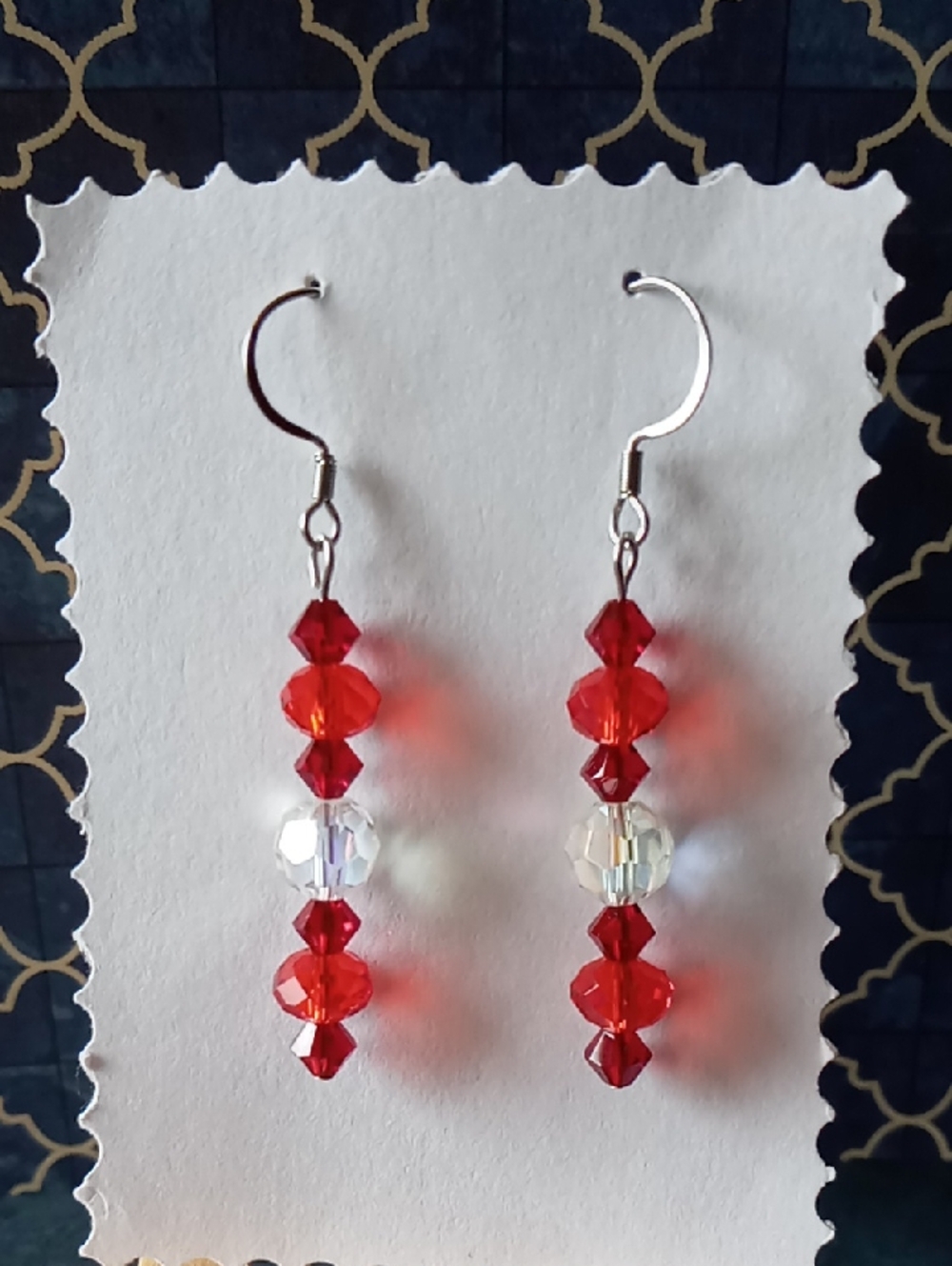 "Cherry Apple Red" Earrings